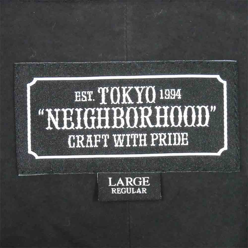 NEIGHBORHOOD ネイバーフッド 20SS 202SPNH-SHM01 TRAD/SHIRTS.LS トラッド 長袖 シャツ ブラック系 L【中古】