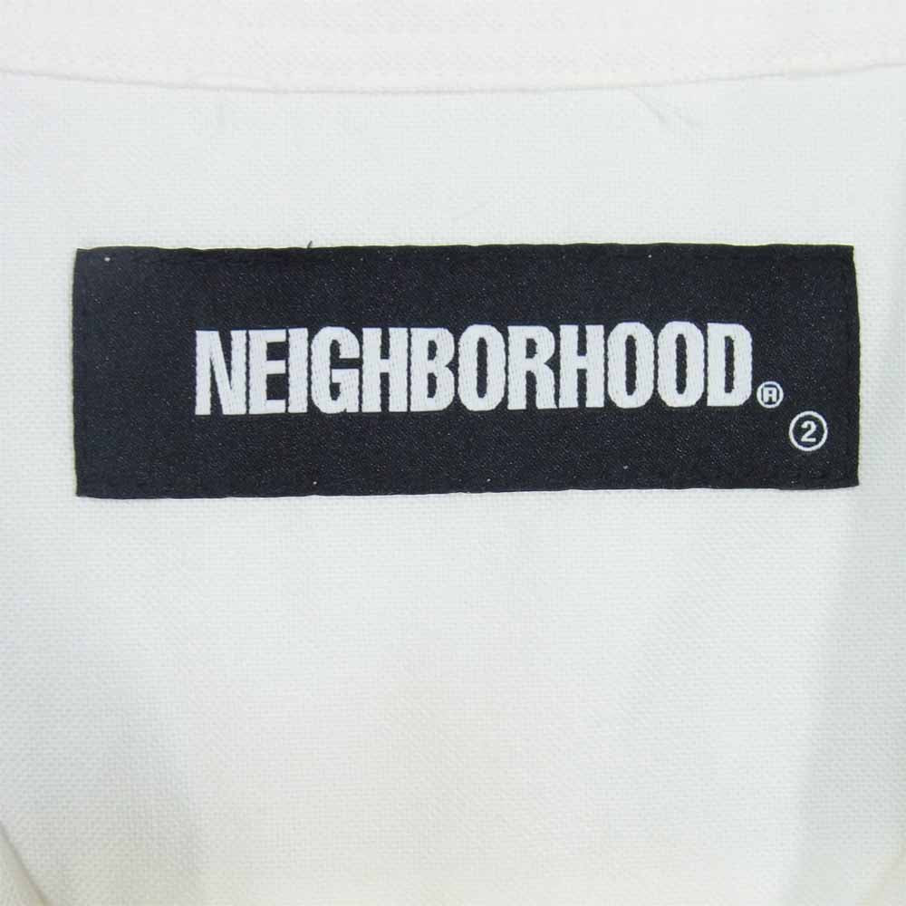 NEIGHBORHOOD ネイバーフッド 211BENH-SHM01 CLASSIC OX/SH.LS オックスフォード 長袖 シャツ ホワイト系 S【新古品】【未使用】【中古】