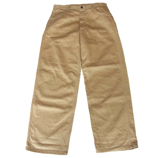 SUGAR CANE シュガーケーン シンチバック チノ ワーク パンツ ベージュ系 31～33【中古】