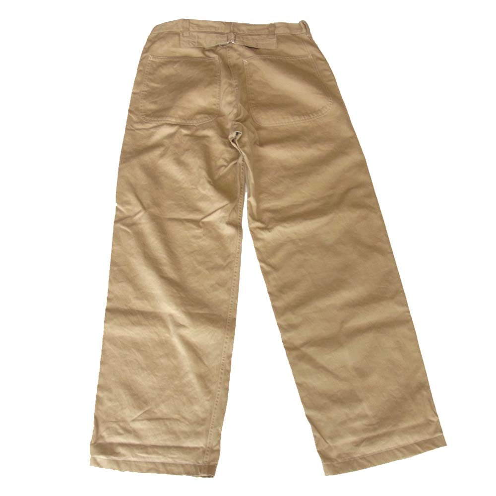 SUGAR CANE シュガーケーン シンチバック チノ ワーク パンツ ベージュ系 31～33【中古】