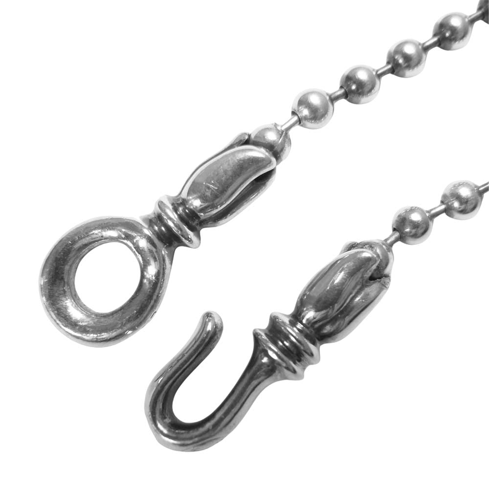 LONE ONES ロンワンズ MFフック ボールチェーン ネックレス シルバー系【中古】
