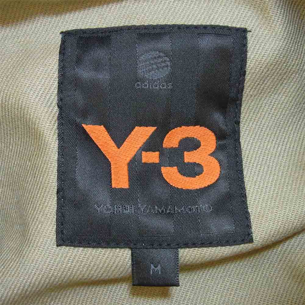 Yohji Yamamoto ヨウジヤマモト Y-3 ワイスリー AN5002 ドローコード ツイル パンツ カーキベージュ系 M【中古】