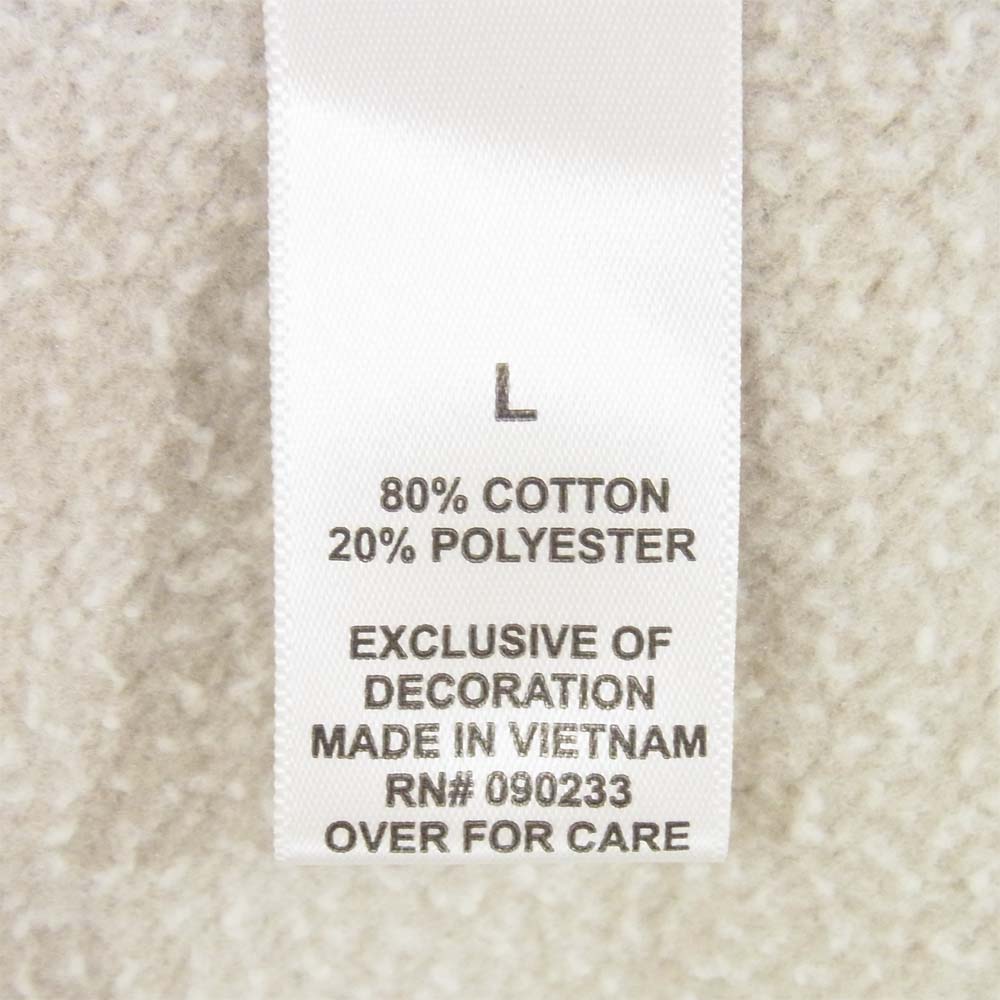 FEAR OF GOD フィアオブゴッド Essentials エッセンシャルズ CORE PULL OVER HOODIE パーカー グレージュ系 L【中古】