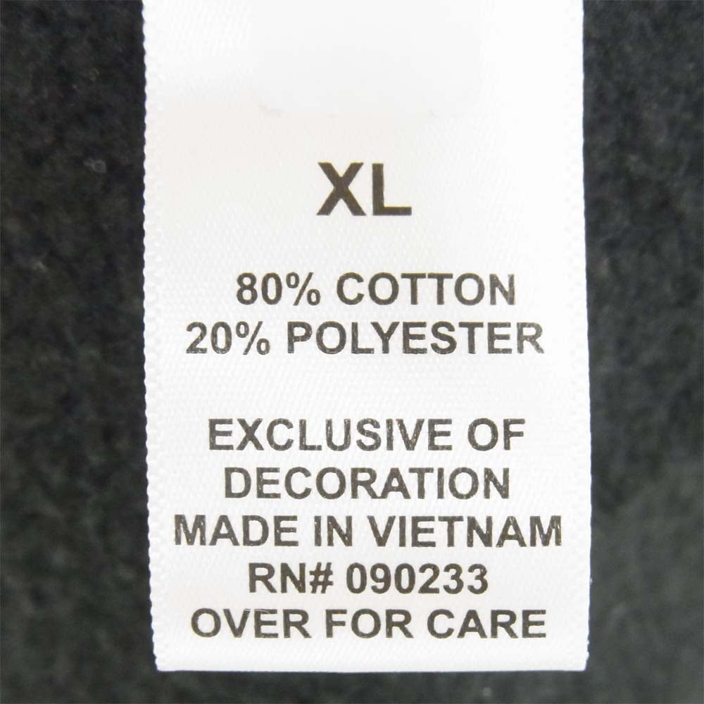 FEAR OF GOD フィアオブゴッド Essentials エッセンシャルズ フロント ロゴ パーカー ブラック系 XL【中古】