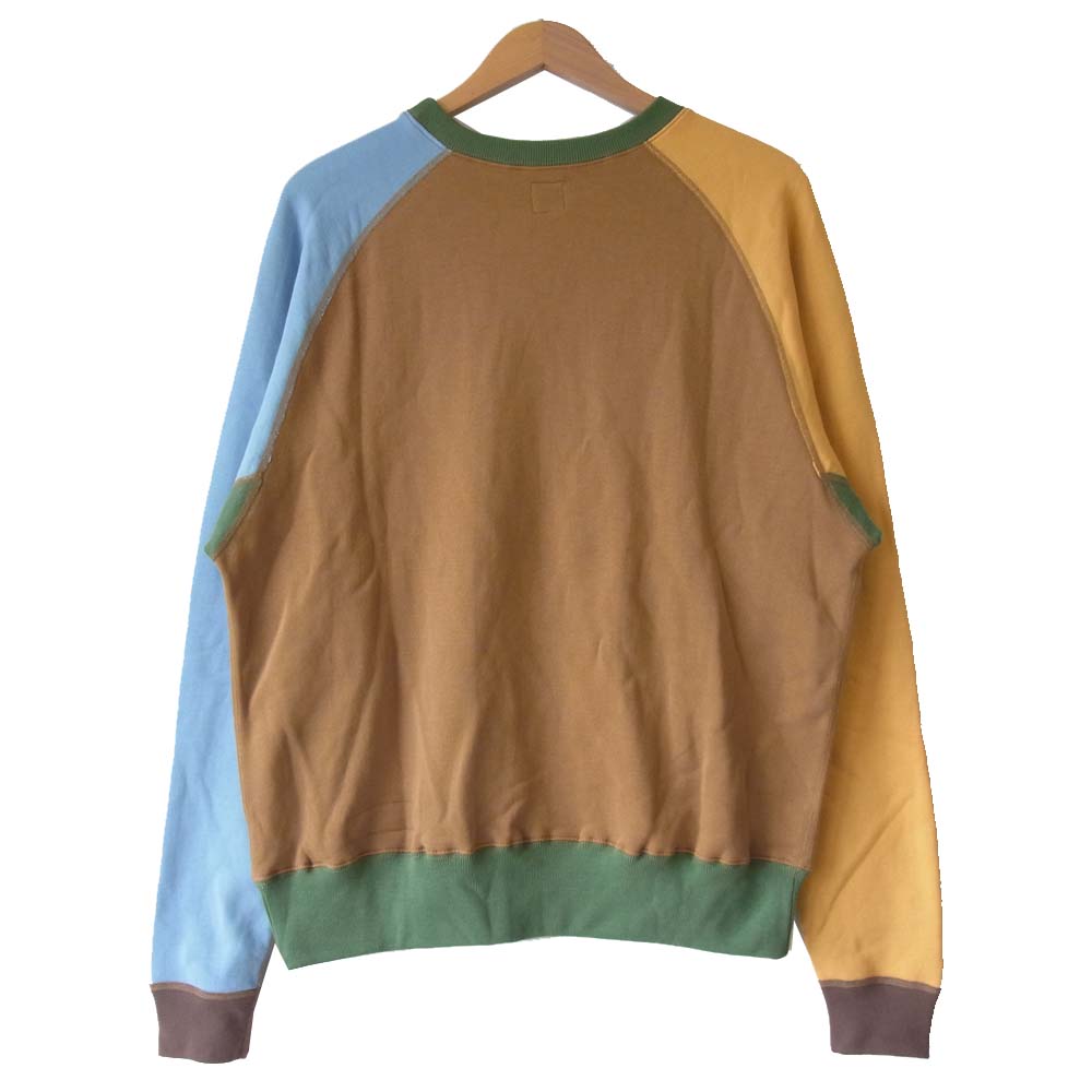 HUMAN MADE ヒューマンメイド タイガー プリント クレイジー スウェット シャツ マルチカラー系 XL【中古】