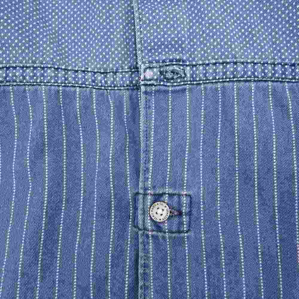 BY GLADHAND バイグラッドハンド BYGH-16-AW-21 GOOD FATHER 長袖 シャツ インディゴブルー系 XL【中古】