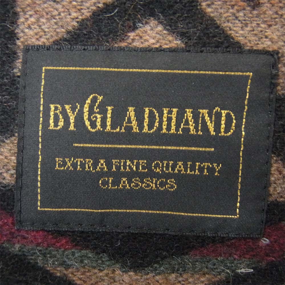 BY GLADHAND バイグラッドハンド BYGH-17-AW-07 SPIRITS JACKET LONG スピリッツ ジャケット コート マルチカラー系 XL【中古】