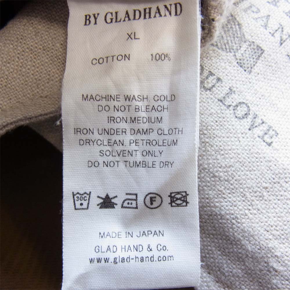 BY GLADHAND バイグラッドハンド BYGH-17-AW-12 LOWELL OVERALL コーデュロイ オーバーオール ブラウン系 XL【中古】