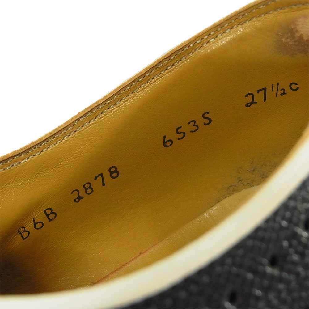 GLADHAND & Co. グラッドハンド 653 REGAL リーガル AMERICAN BROGUE SHOES アメリカン ブローグ シューズ ダークネイビー系 27.5cm【中古】