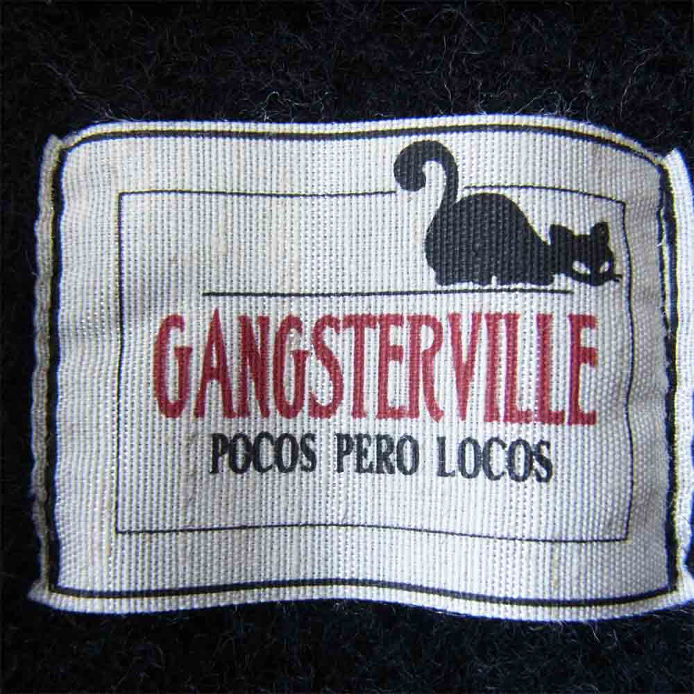 GANGSTERVILLE ギャングスタービル GSV-17-AW-11 THUG BEACH JACKET ウール ビーチクロス ジャケット ブラック系 XL【中古】