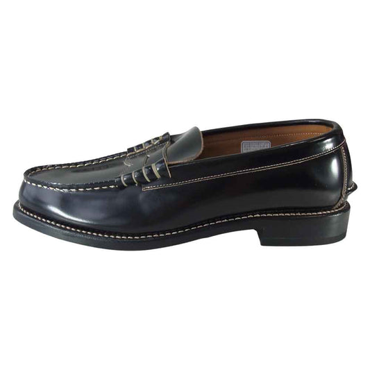 GLADHAND & Co. グラッドハンド 629 REGAL リーガル COIN LOAFERS コイン ローファー ブラック系 26.5【美品】【中古】