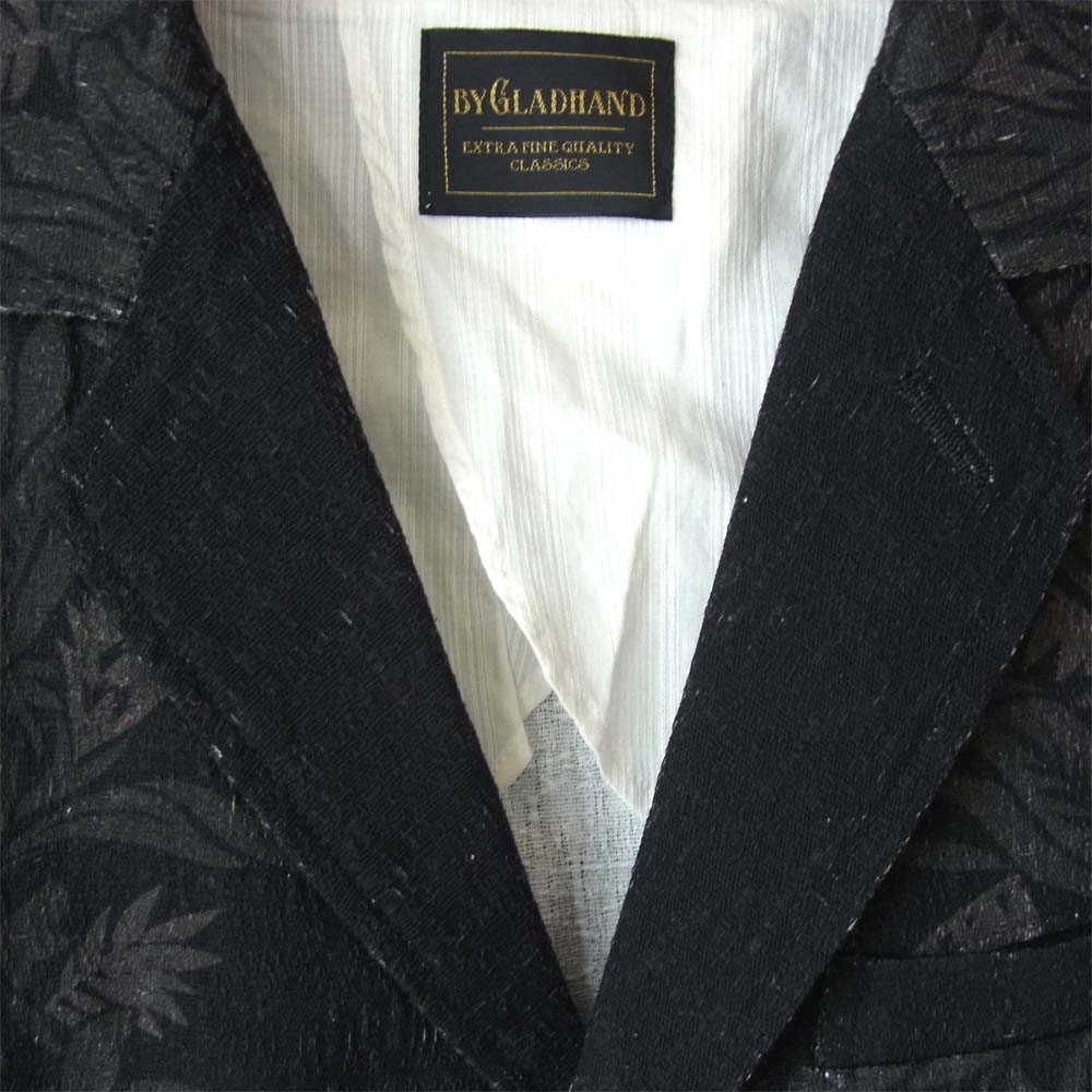 BY GLADHAND バイグラッドハンド BYGH-17-SS-02 TROPICAL JACKET トロピカル ジャケット ブラック系 XL【中古】