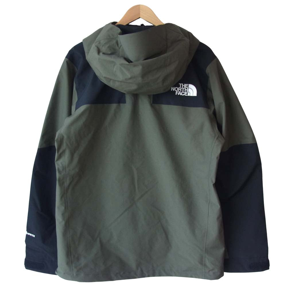 THE NORTH FACE ノースフェイス NP61800 Mountain Jacket マウンテン ジャケット ニュートープ 黒×カーキ XL【中古】