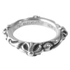 CHROME HEARTS クロムハーツ（原本無） SBT バンド リング シルバー系 17号程度【中古】