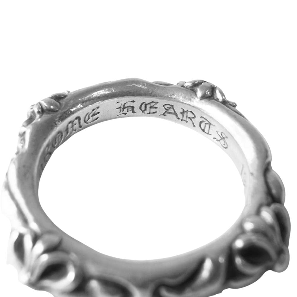 CHROME HEARTS クロムハーツ（原本無） SBT バンド リング シルバー系 17号程度【中古】