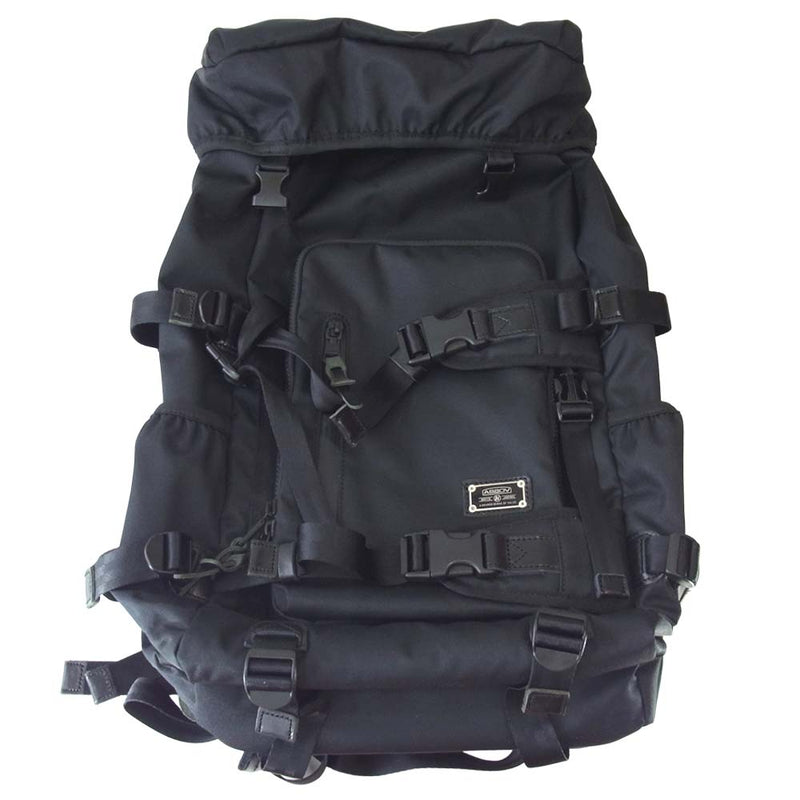 アッソヴ CORDURA DOBBY 305D リュック バックパック ブラック系【中古】