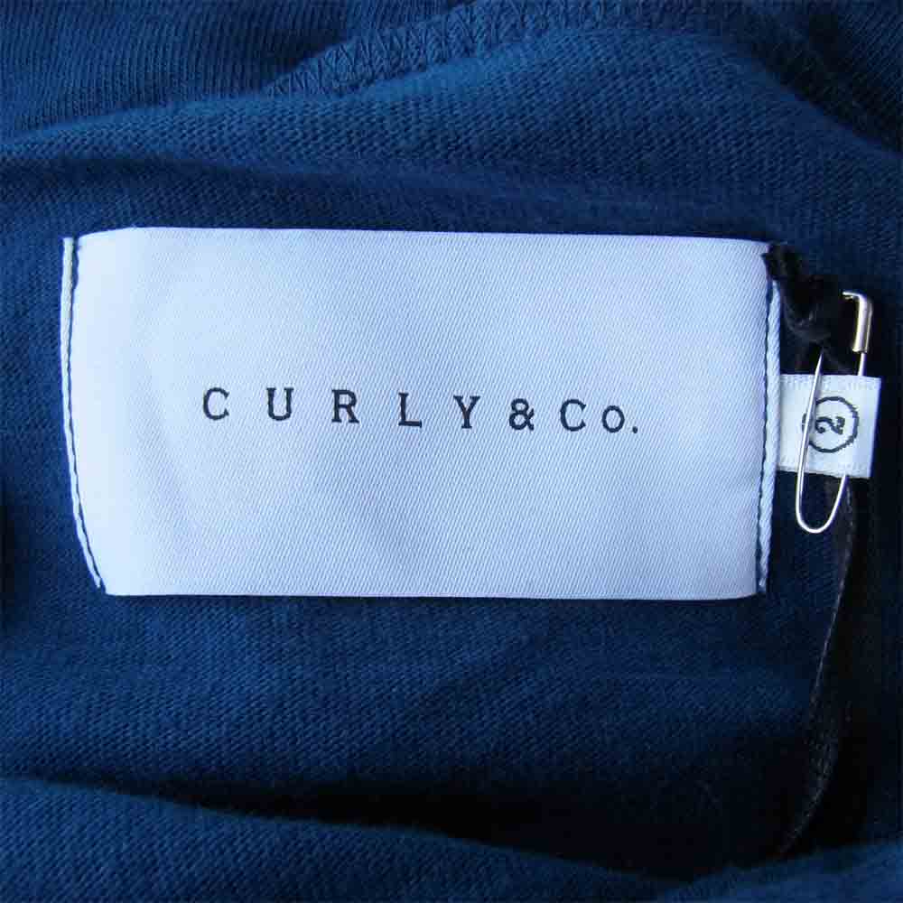 CURLY カーリー 191-34011 FROSTED LS PARKA フロステッド ロングスリーブ パーカ ブルー系 2【中古】