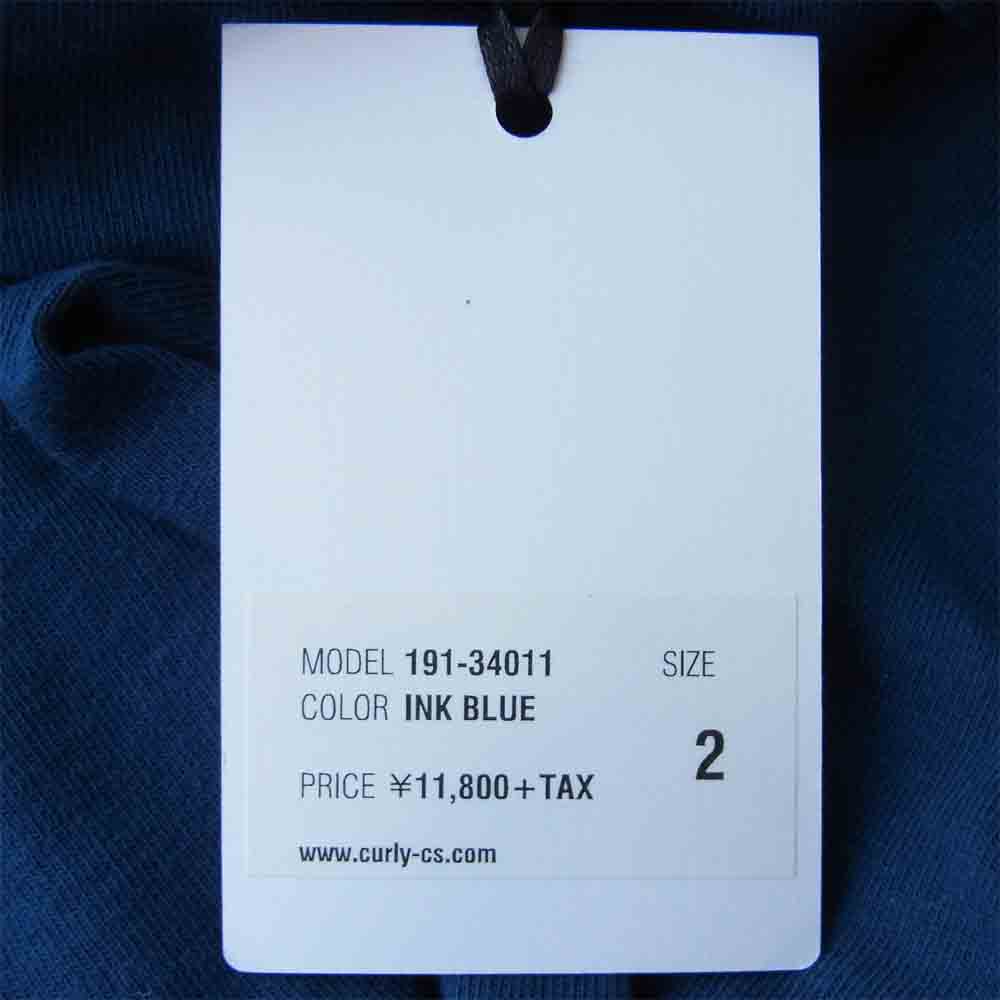 CURLY カーリー 191-34011 FROSTED LS PARKA フロステッド ロングスリーブ パーカ ブルー系 2【中古】