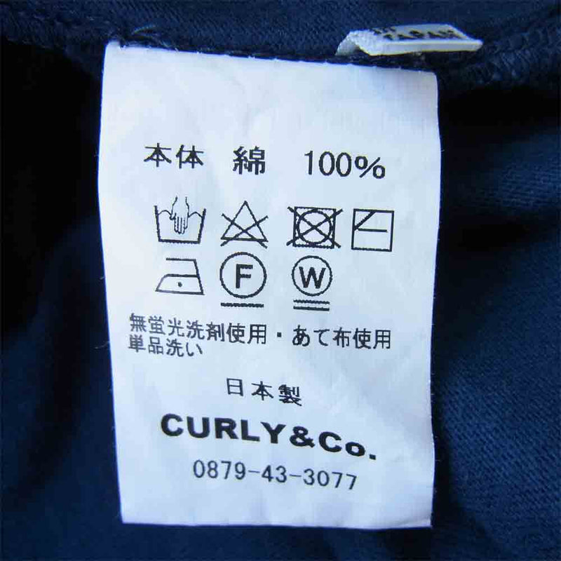 CURLY カーリー 191-34011 FROSTED LS PARKA フロステッド ロングスリーブ パーカ ブルー系 2【中古】