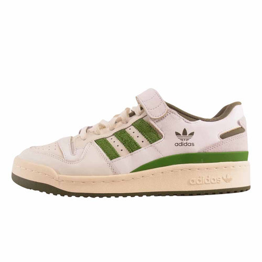 adidas アディダス 21SS FY8683 FORUM 84 LOW フォーラム 84 ロー スニーカー ホワイト系 モスグリーン系 28.5ｃｍ【中古】