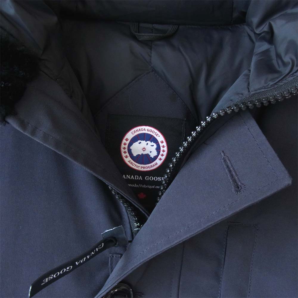 CANADA GOOSE カナダグース 3438JM R 国内正規品 JASPER PARKA ジャスパー ネイビー系 S【中古】