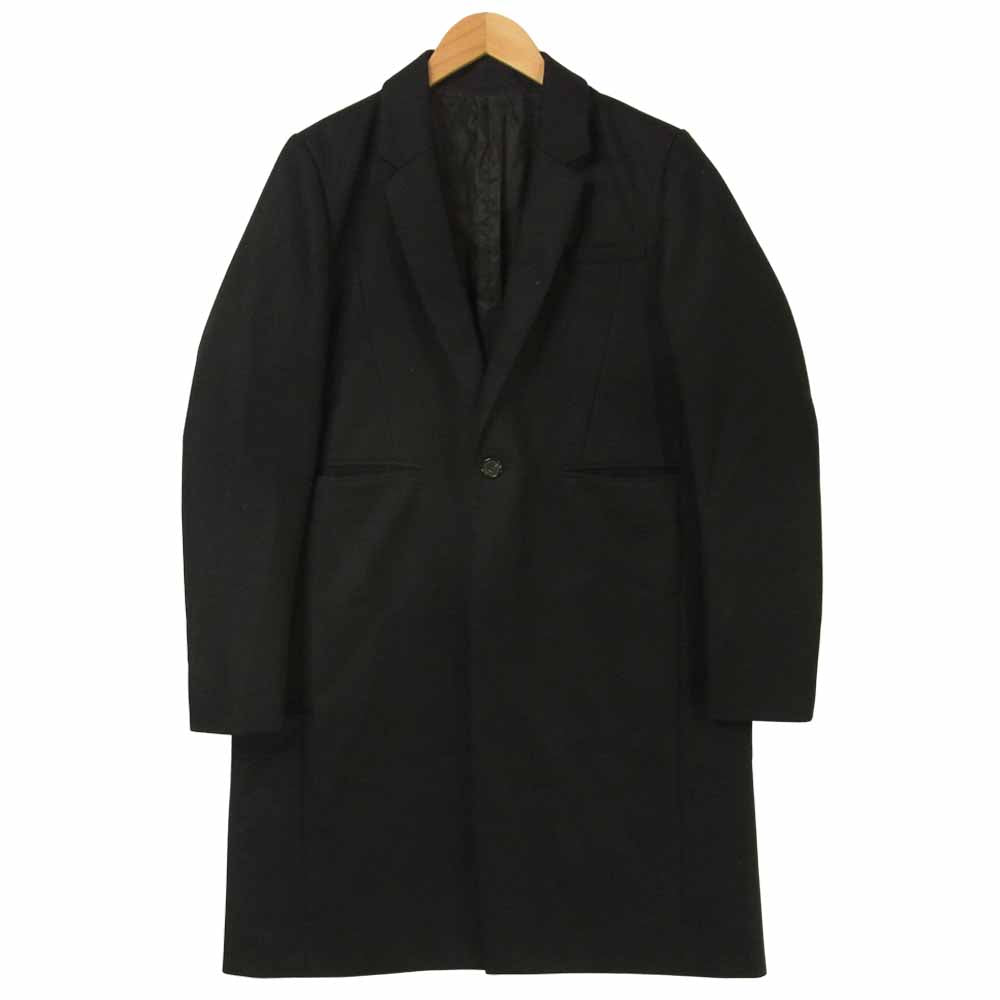 UNDERCOVER アンダーカバー 18AW UCV4308-3 ウール フラノ チェスター コート 日本製 ブラック系 2【中古】