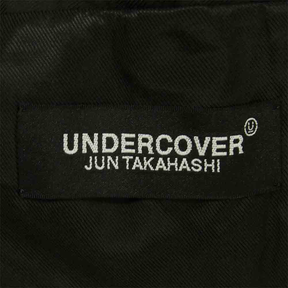 UNDERCOVER アンダーカバー 18AW UCV4308-3 ウール フラノ チェスター コート 日本製 ブラック系 2【中古】