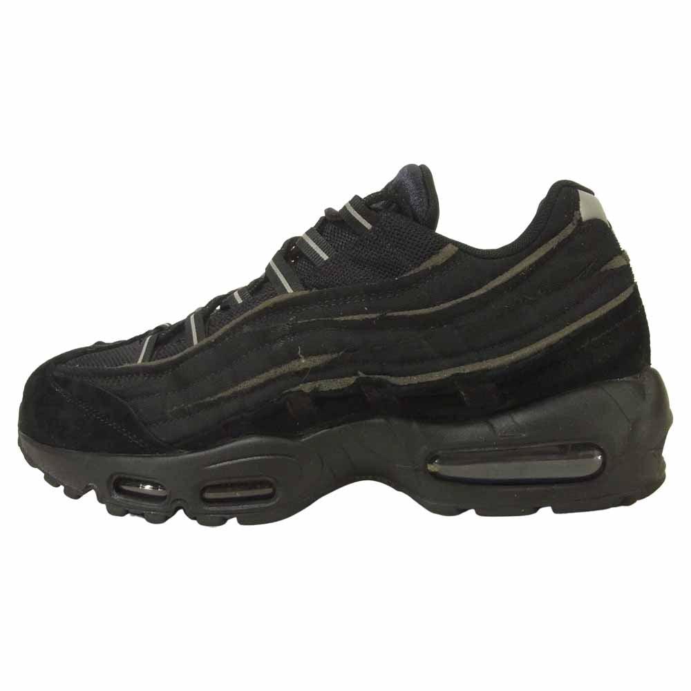 NIKE ナイキ CU8406-001 コムデギャルソン COMME des GARONS AIR MAX 95 CDG エア マックス 95 スニーカー ブラック系 27.5cm【中古】