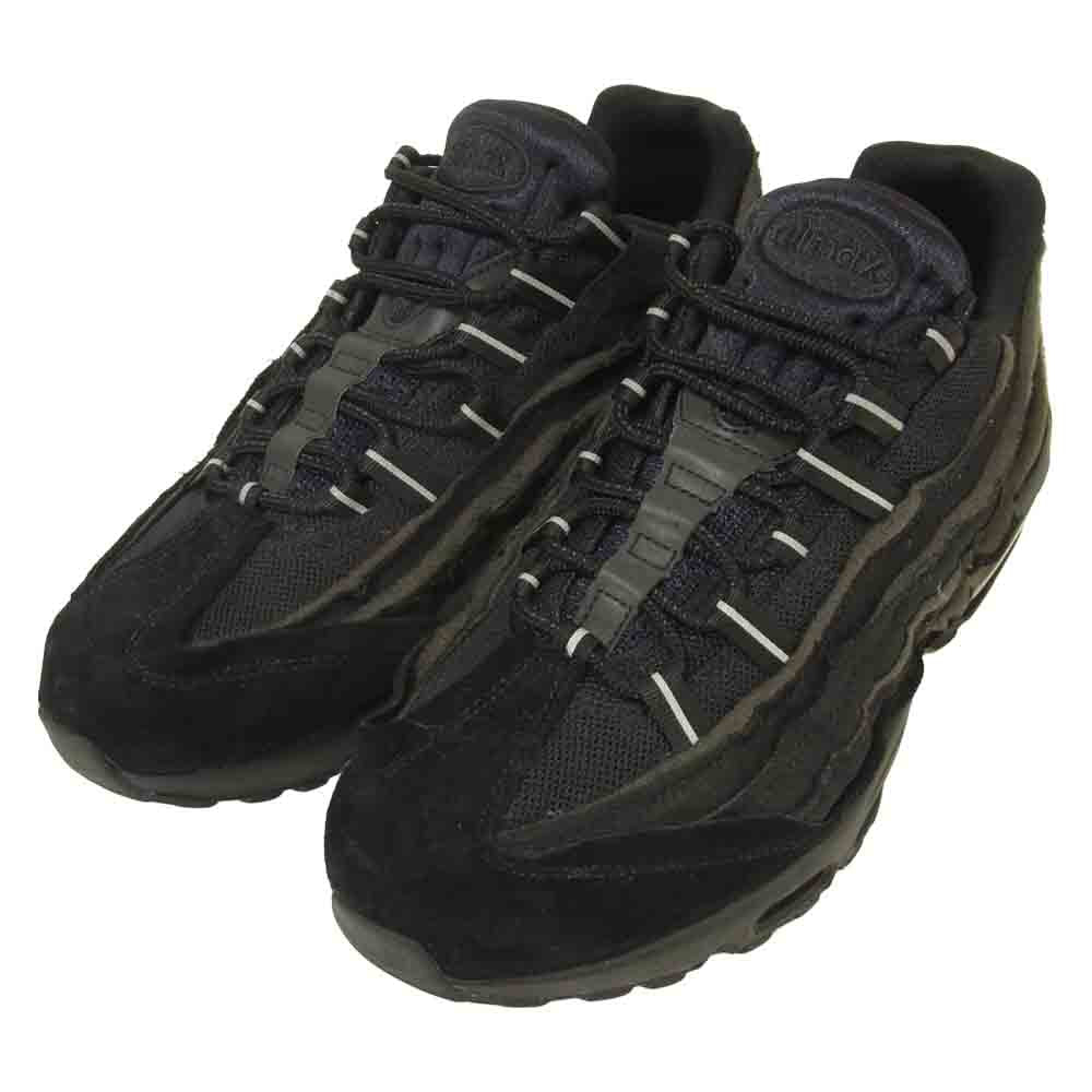 NIKE ナイキ CU8406-001 コムデギャルソン COMME des GARONS AIR MAX 95 CDG エア マックス 95 スニーカー ブラック系 27.5cm【中古】