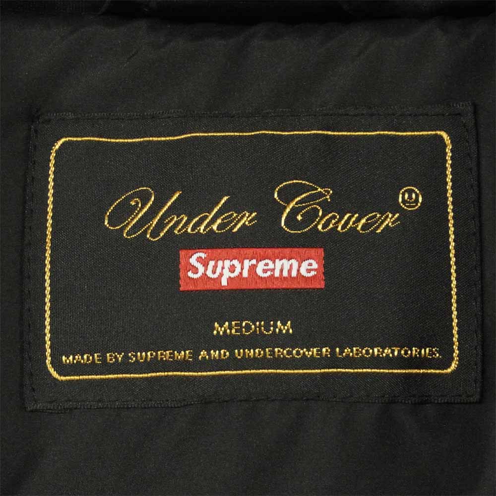 Supreme シュプリーム 18SS アンダーカバー UNDERCOVER Public Enemy Puffy Jacket パブリック エネミー パフィー ギャラクシー ジャケット ブラック系 M【美品】【中古】