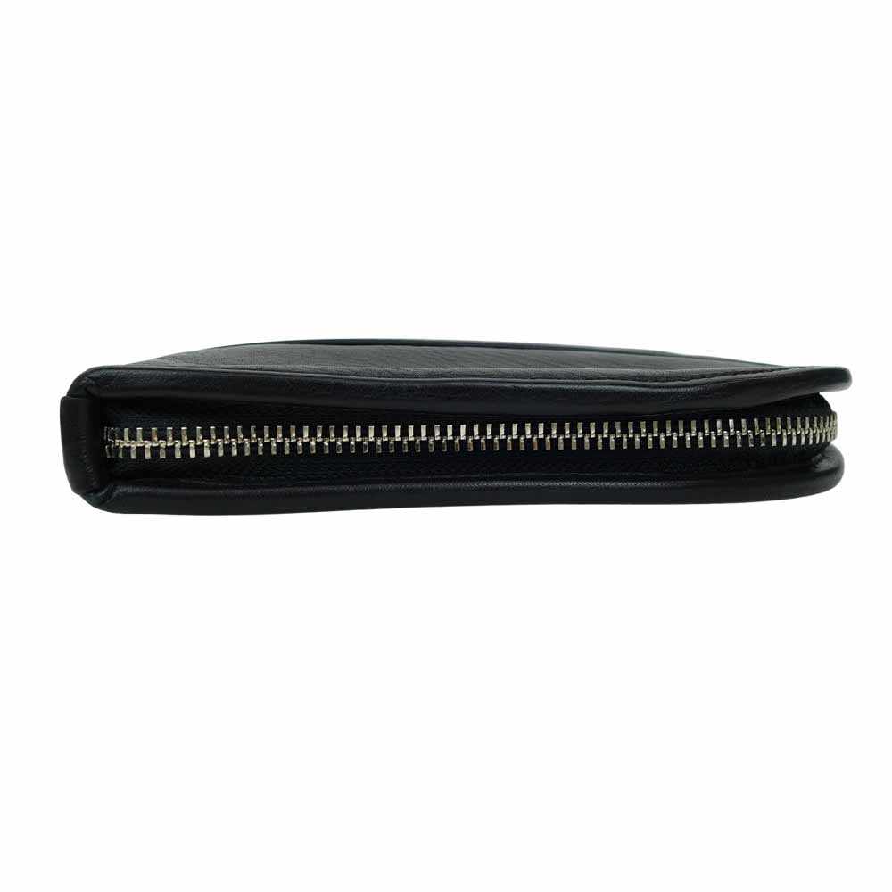 aniary アニアリ Antique Leather Clutch Bag アンティーク レザー クラッチバッグ ブラック系【中古】