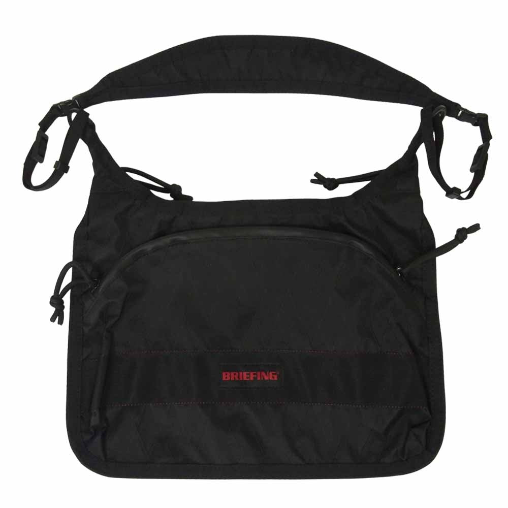 BRIEFING ブリーフィング TRANSITION DROP POUCH XP ショルダー バッグ サコッシュ ブラック系【中古】