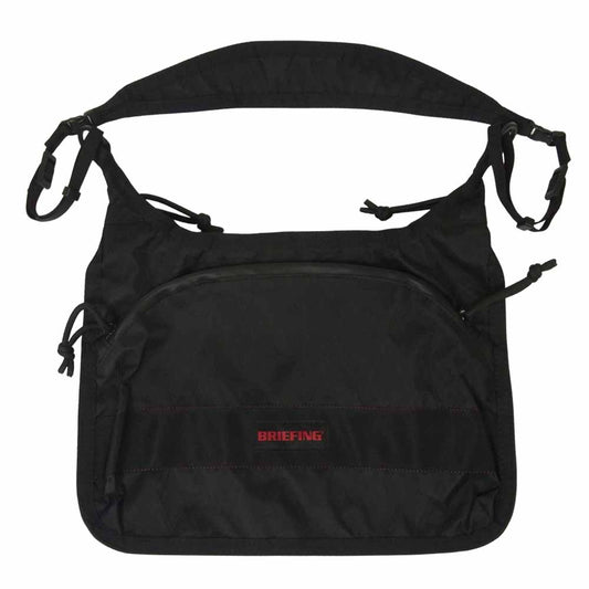BRIEFING ブリーフィング TRANSITION DROP POUCH XP ショルダー バッグ サコッシュ ブラック系【中古】