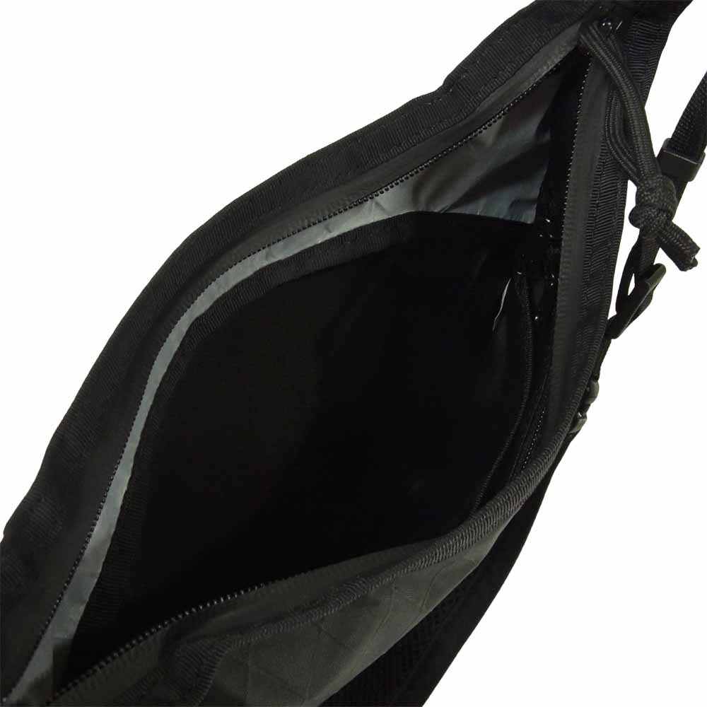 BRIEFING ブリーフィング TRANSITION DROP POUCH XP ショルダー バッグ サコッシュ ブラック系【中古】