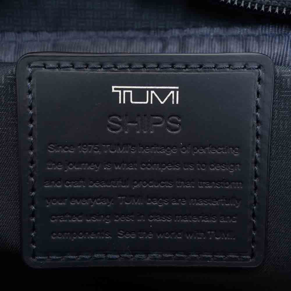 TUMI トゥミ SHIPS ALPHA 3 3WAY ブリーフ バッグ ダークネイビー系【中古】