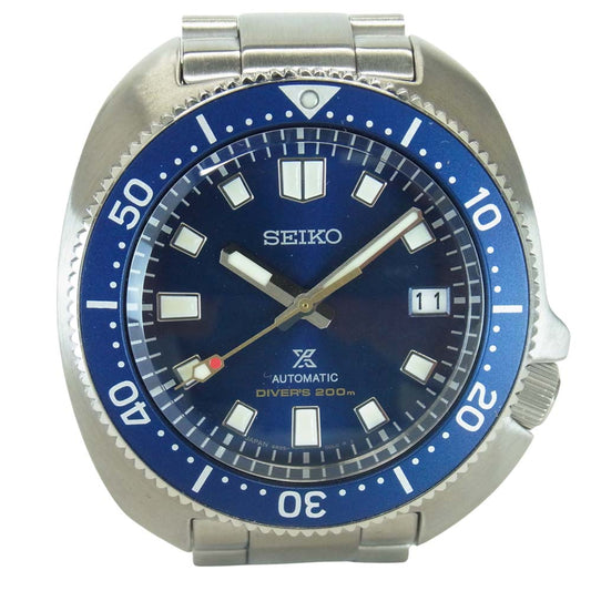 SEIKO セイコー SBDC123 PROSPEX プロスペックス ダイバース スキューバ 55周年記念 自動巻き シルバー系 ブルー系【極上美品】【中古】