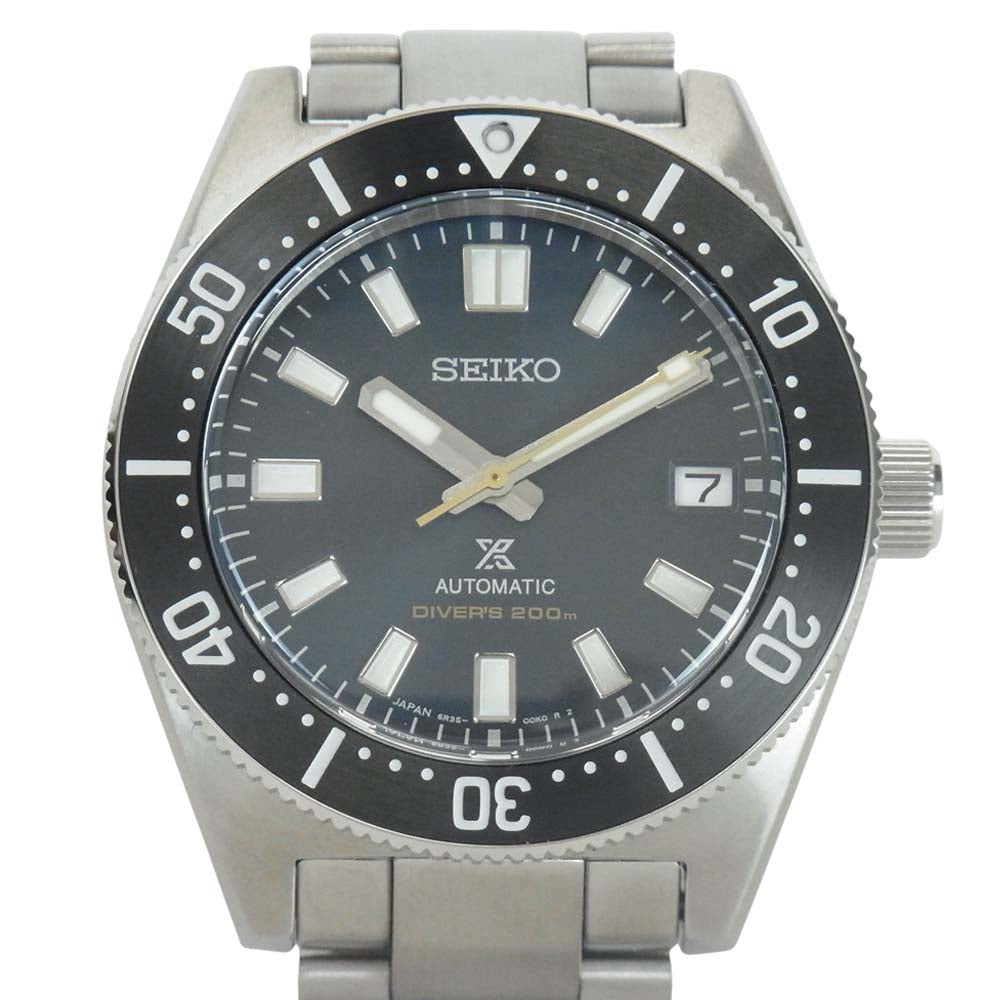 SEIKO セイコー SBDC107 PROSPEX プロスペックス ダイバース スキューバ 55周年記念 自動巻き ブラック系 シルバー系【極上美品】【中古】