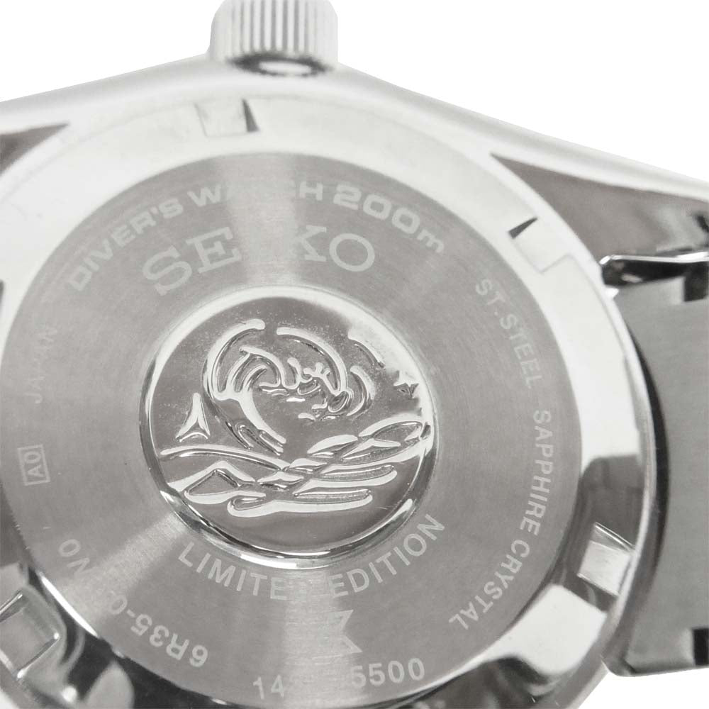 SEIKO セイコー SBDC107 PROSPEX プロスペックス ダイバース スキューバ 55周年記念 自動巻き ブラック系 シルバー系【極上美品】【中古】