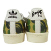 A BATHING APE アベイシングエイプ ADIDAS アディダス GZ8981 SUPERSTAR 80S スーパースター スニーカー グリーン系 26.5cm【新古品】【未使用】【中古】