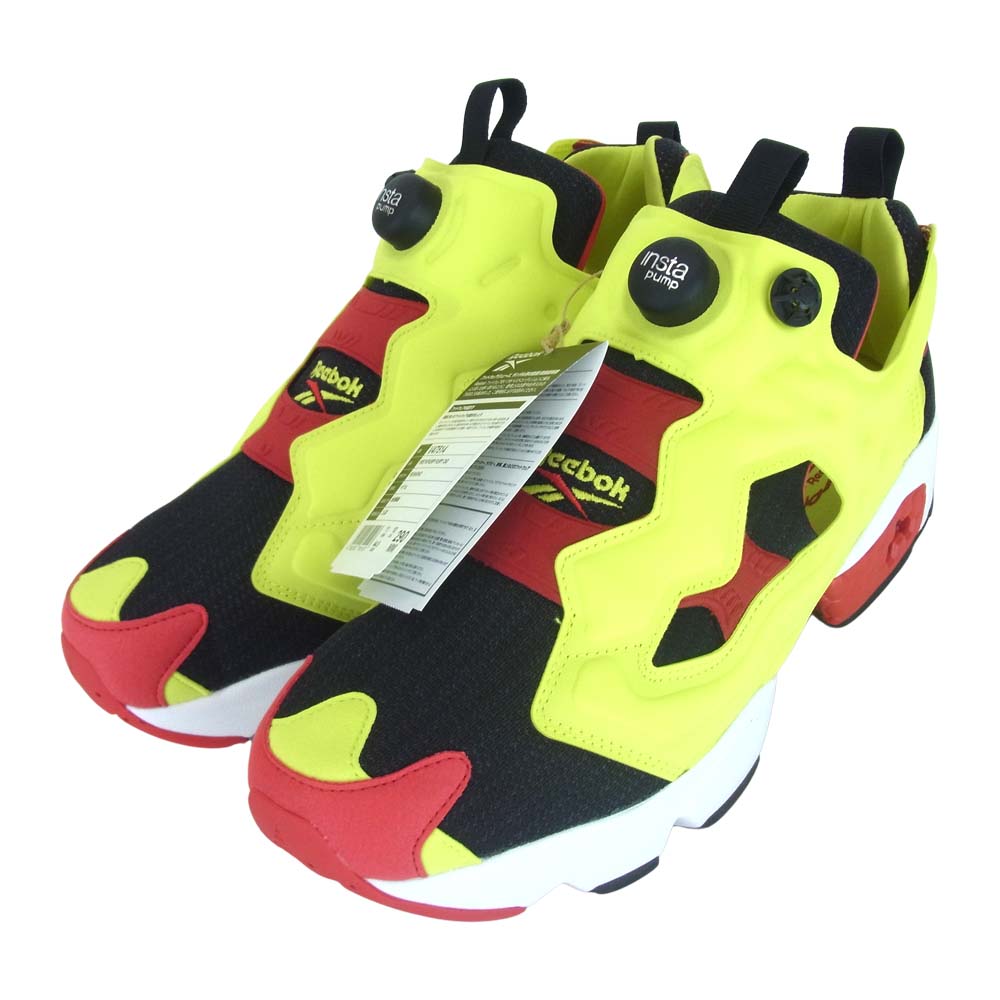 Reebok リーボック 21SS V47514 INSTAPUMP FURY OG CITRON インスタポンプ フューリー シトロン スニーカー 29cm イエロー系 ブラック系 29cm【新古品】【未使用】【中古】