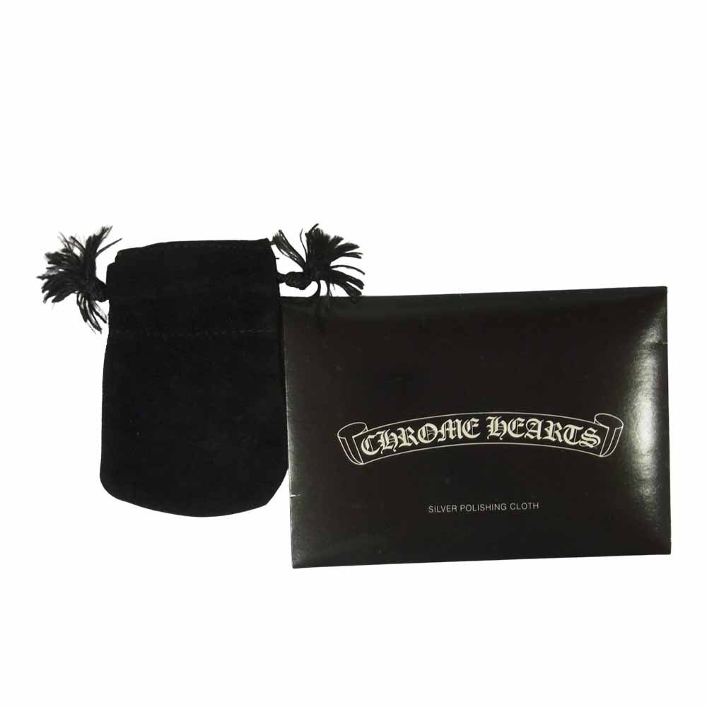 CHROME HEARTS クロムハーツ（原本無） スクロール バンド シルバー 925 リング シルバー系 17号【中古】