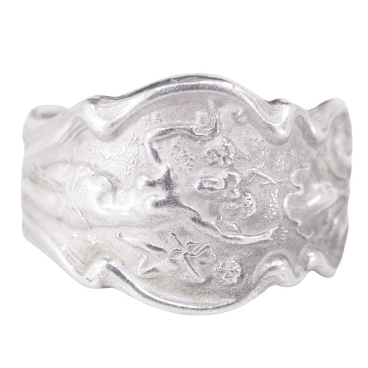 オールドジョー SPOON RING スプーン リング 指輪 スプーンリング シルバー系 12号程度【中古】