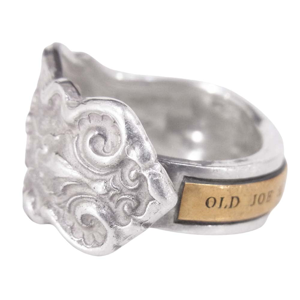 オールドジョー SPOON RING スプーン リング 指輪 スプーンリング シルバー系 12号程度【中古】