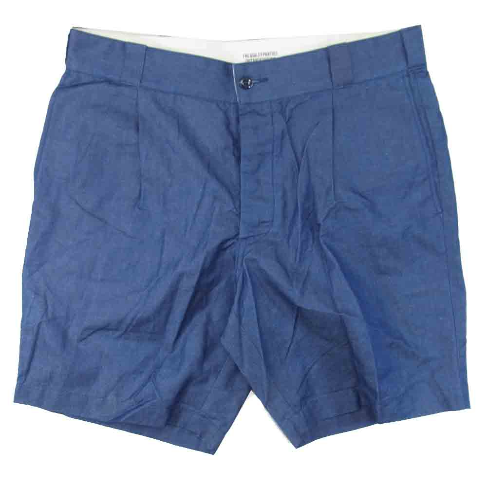 WACKO MARIA ワコマリア × テッシトゥーラモンティ TESSITURA MONTI ショートパンツ ブルー系 L【中古】