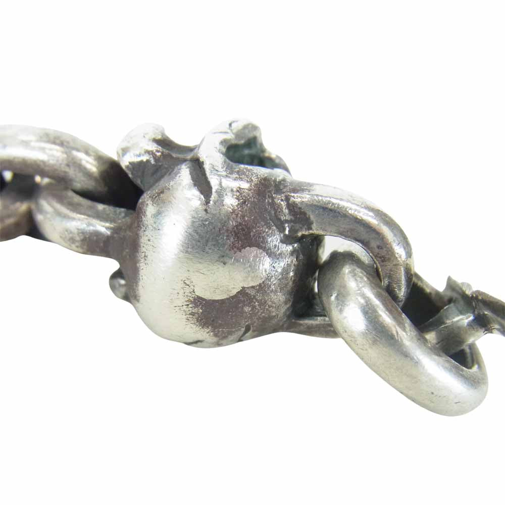 STOPLIGHT ストップライト 2 Skull Bracelet スカル ブレスレット シルバー系【中古】