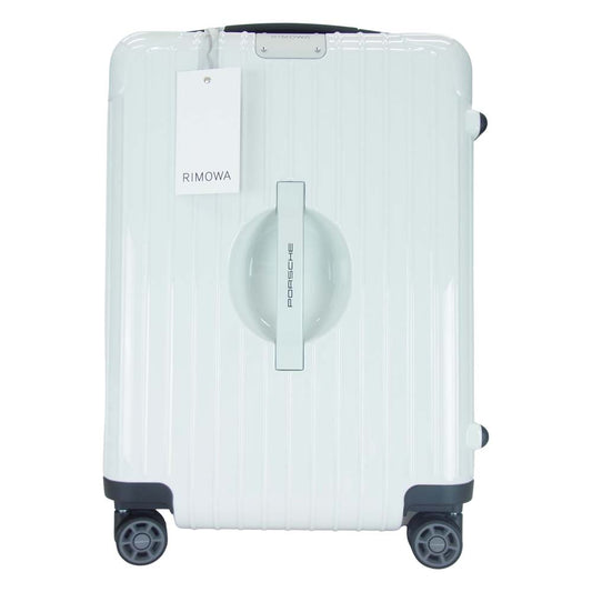 RIMOWA リモワ 8229058391 × PORSCHE ポルシェ 32L PTS Multiwheel 2.0M マルチホイール キャリーケース ホワイト系【新古品】【未使用】【中古】
