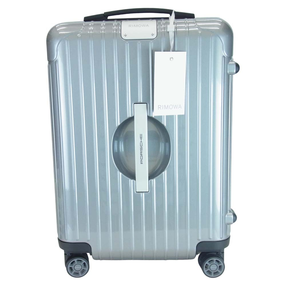 RIMOWA リモワ 8229058891 × PORSCHE ポルシェ 32L PTS Multiwheel 2.0M マルチホイール キャリーケース シルバー系【新古品】【未使用】【中古】