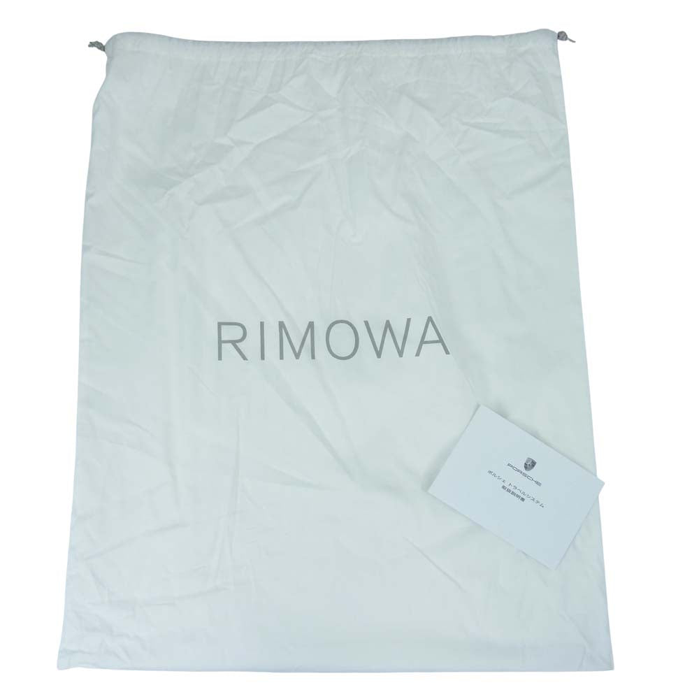 RIMOWA リモワ 8229058891 × PORSCHE ポルシェ 32L PTS Multiwheel 2.0M マルチホイール キャリーケース シルバー系【新古品】【未使用】【中古】