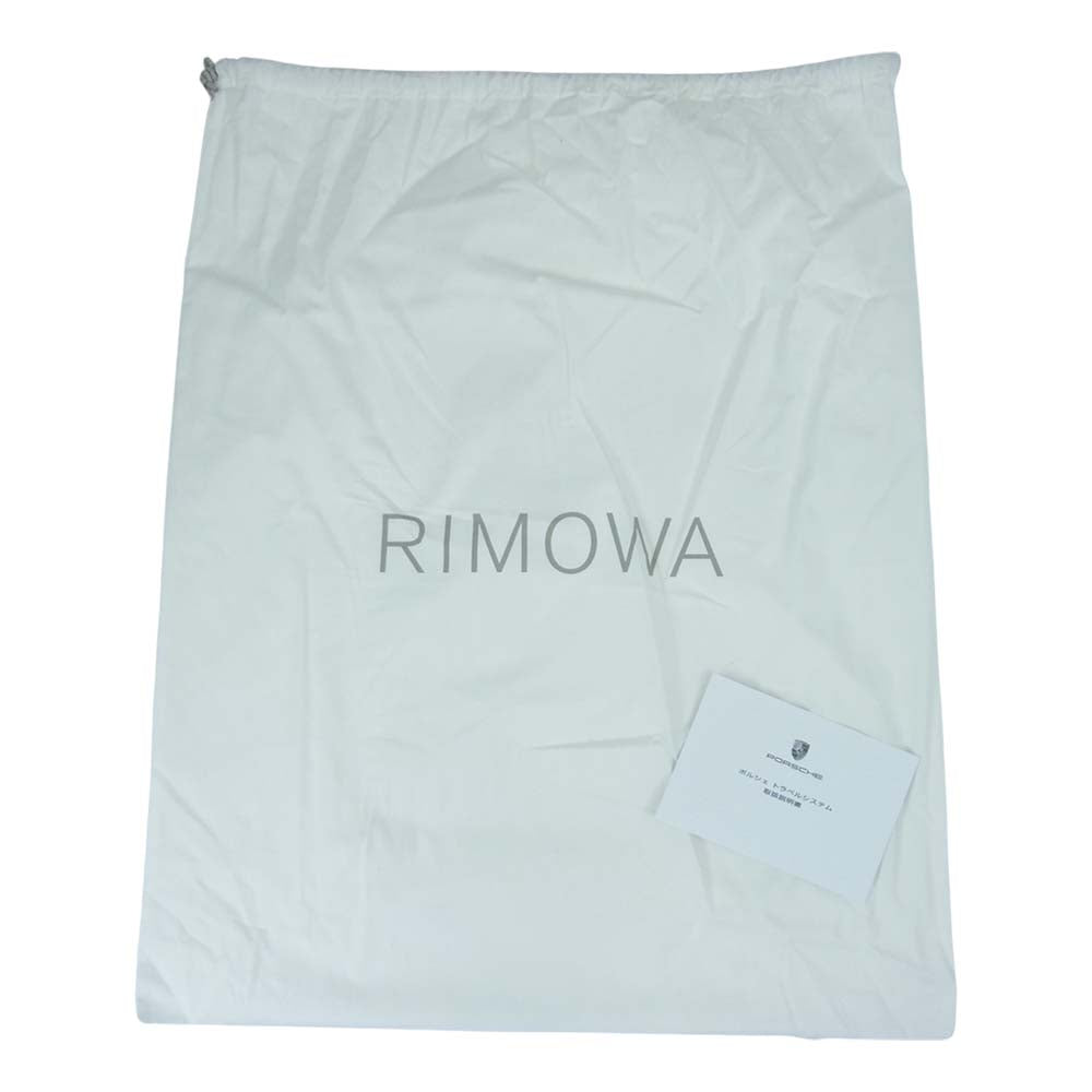 RIMOWA リモワ 8229058891 × PORSCHE ポルシェ 32L PTS Multiwheel 2.0M マルチホイール キャリーケース シルバー系【新古品】【未使用】【中古】