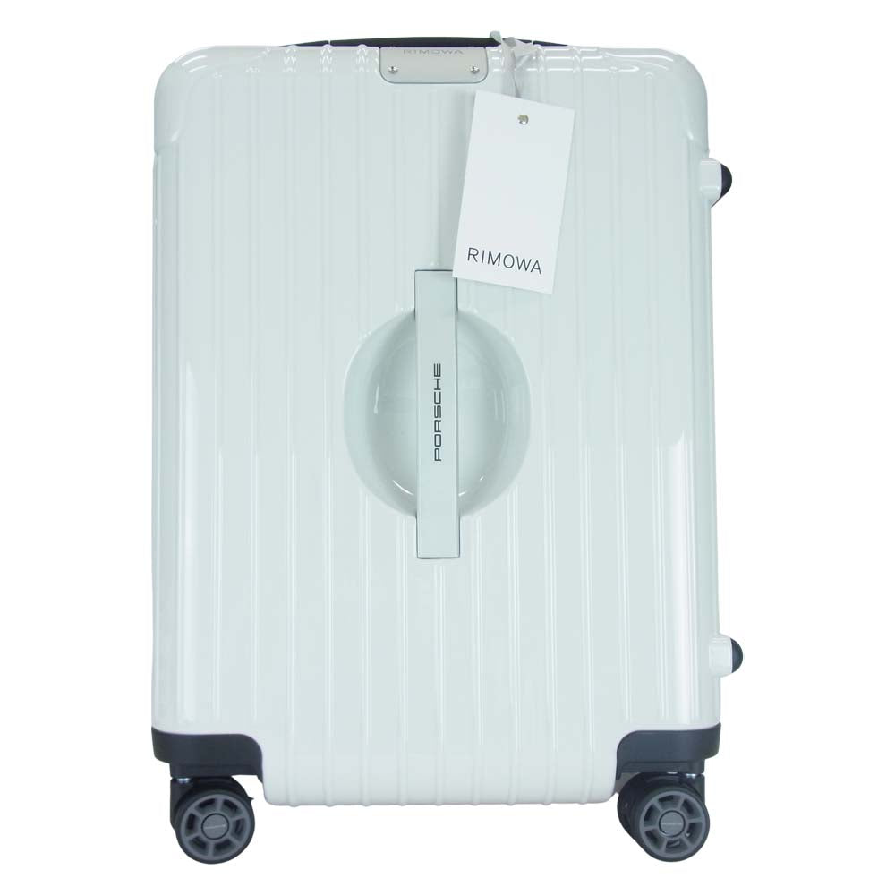 RIMOWA リモワ 8229058891 × PORSCHE ポルシェ 32L PTS Multiwheel 2.0M マルチホイール キャリーケース ホワイト系【新古品】【未使用】【中古】